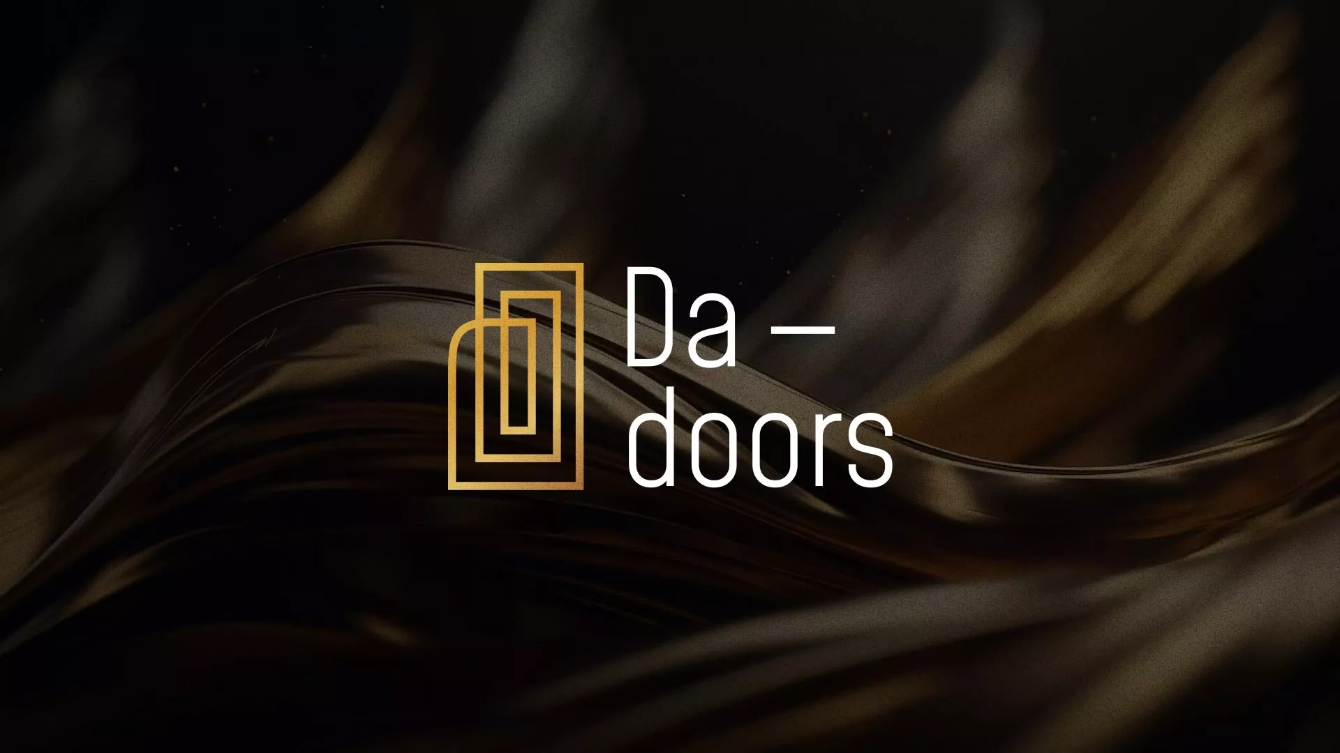 Разработка логотипа для компании «DA-DOORS» в Белёве
